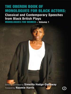 cover image of The Oberon Book of Monologues for Black Actors, Monologues for Women, Volume 1